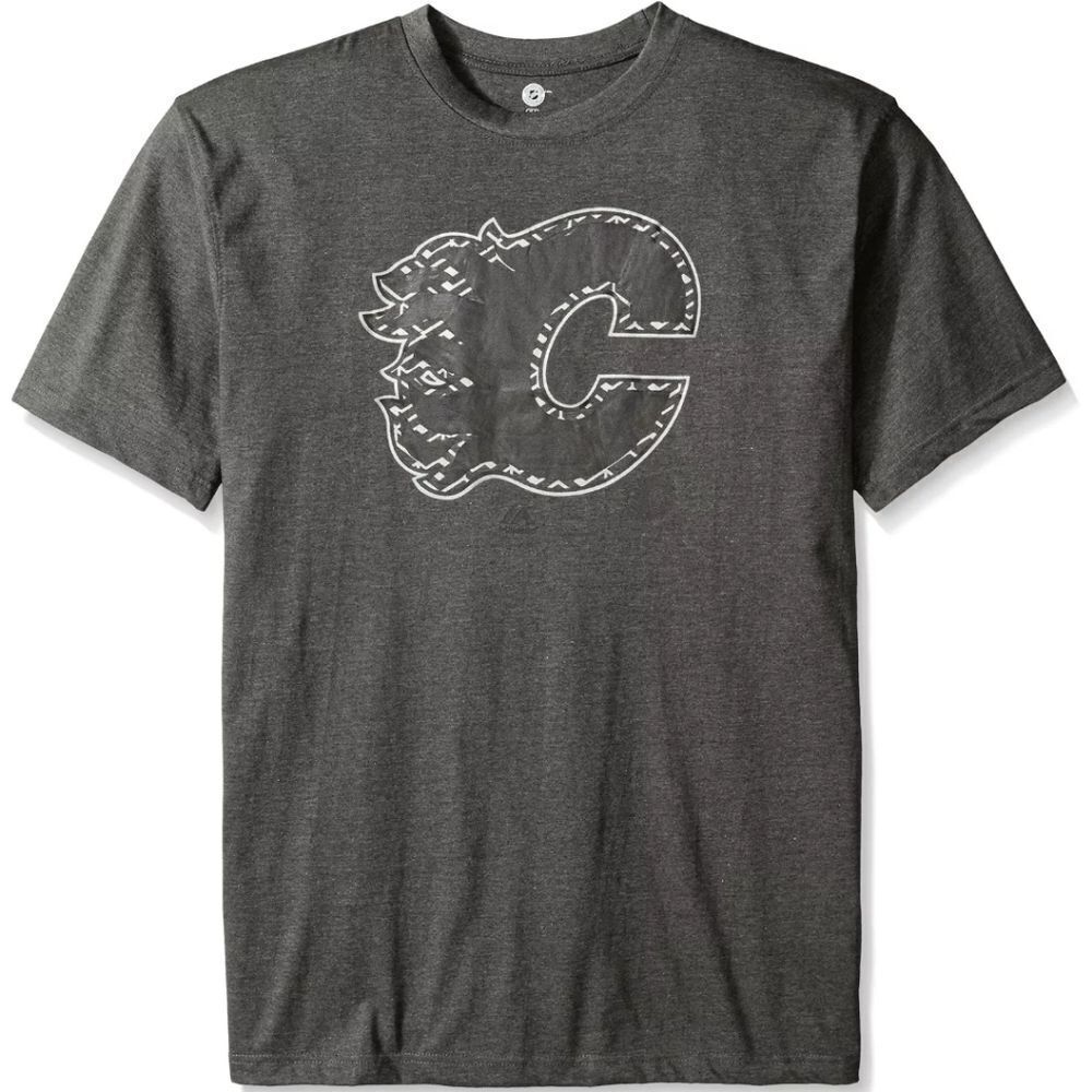 NHL Calgary Flames 2XT Grey Tee - New